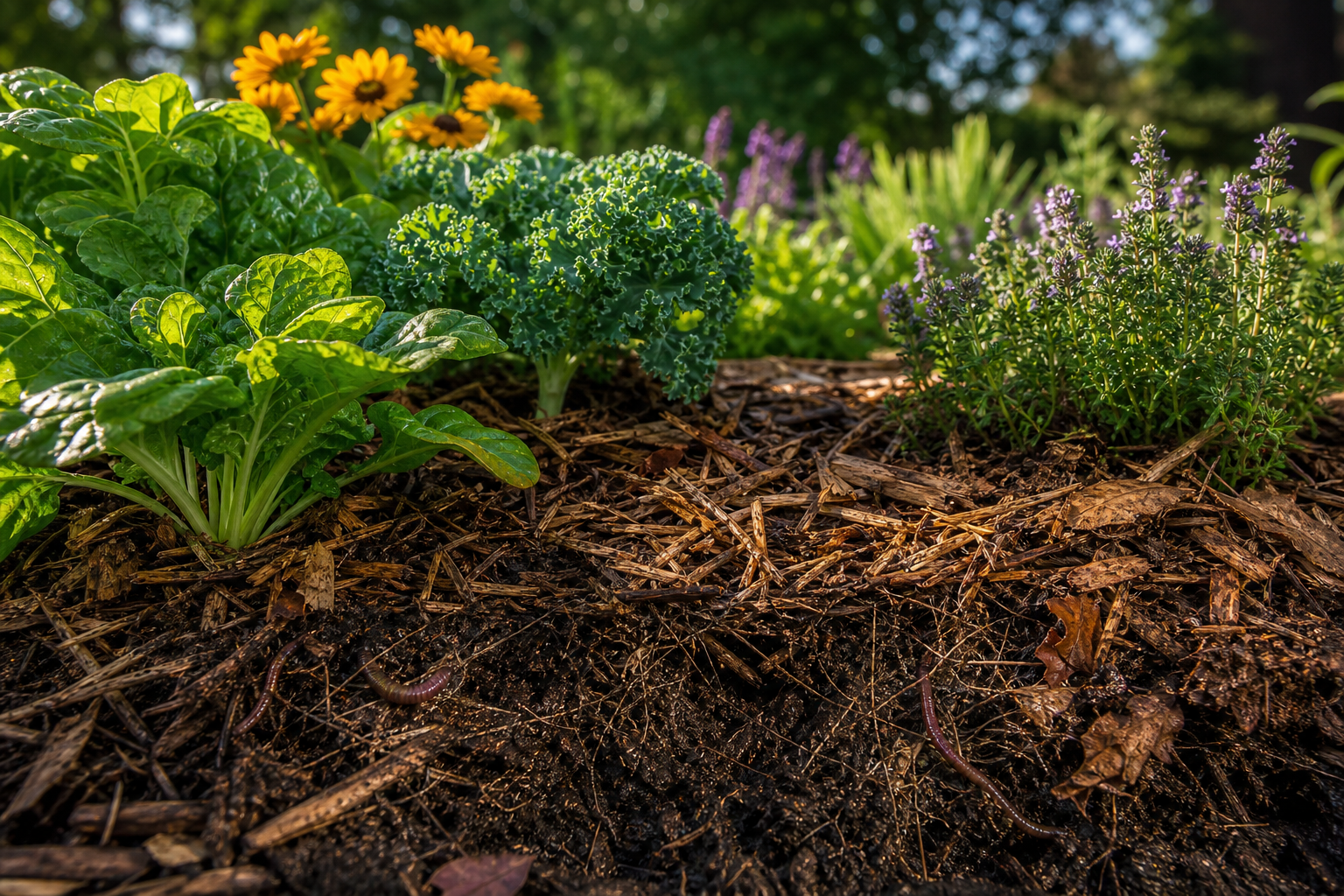 Microbial Mulching: Enhance Soil Life with Organic Cover
