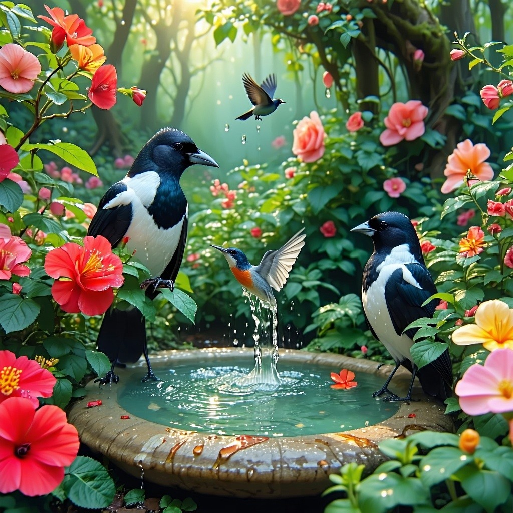 Magpies and Other Birds: How They Help Your Garden Thrive