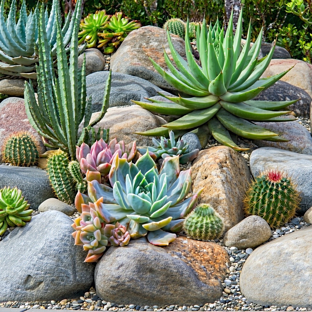 Growing Succulents and Cacti in South East Queensland Rockeries