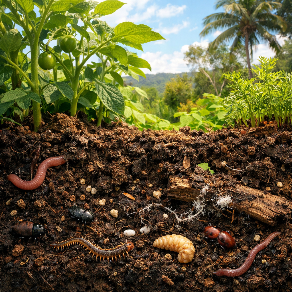 The Role of Microbes in SEQ Soil: Nurturing a Living Ecosystem