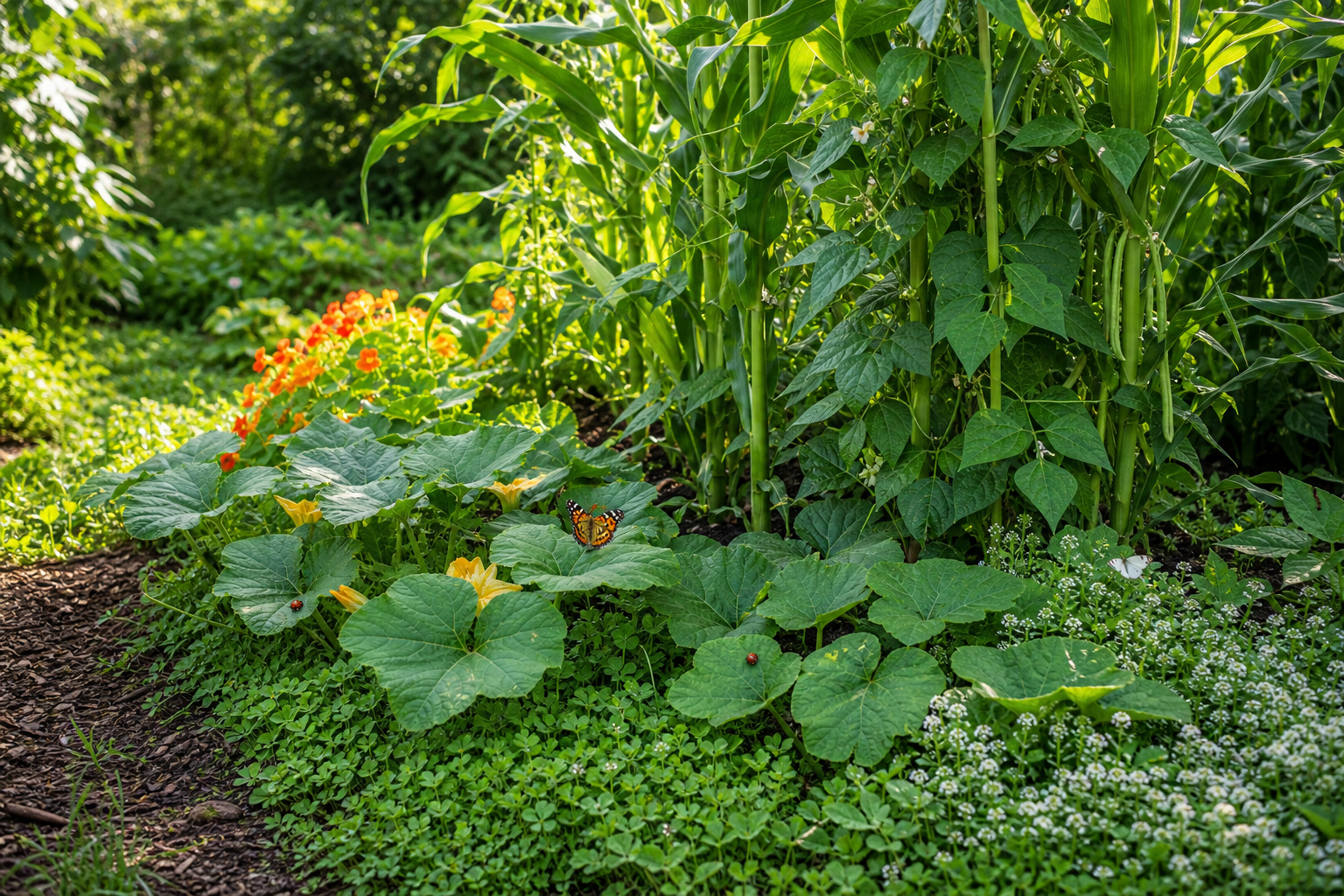Companion Planting to Reduce Weeds in Your SEQ Garden